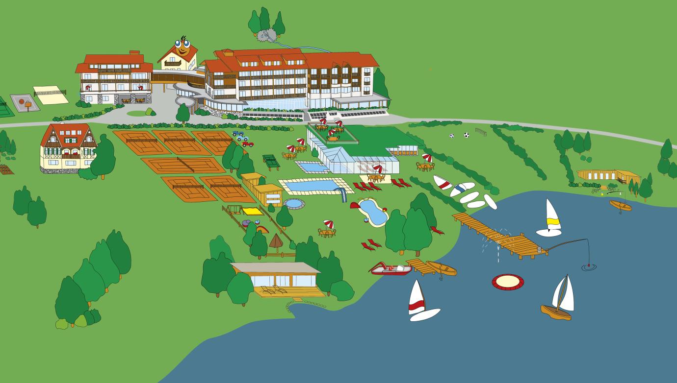 Brennseehof – Resort | Familie & Sport anlage-reinzeichnung-strandbad