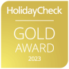 HolidayCheck Gold Award