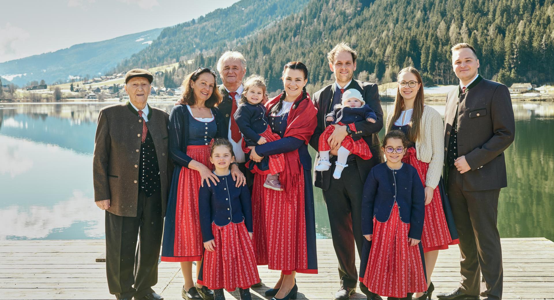 Brennseehof – Resort | Familie & Sport Familie Palle mit 4 Generationen