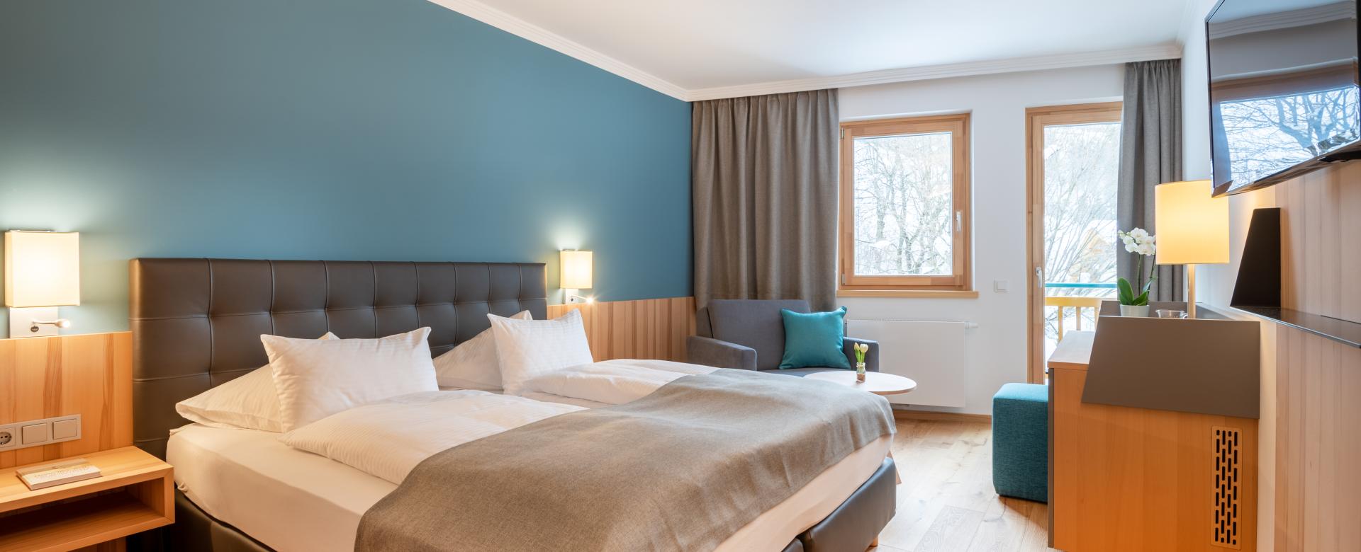 Doppelzimmer Tennisfan