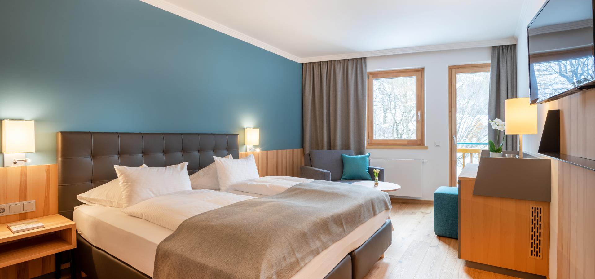 Doppelzimmer Tennisfan