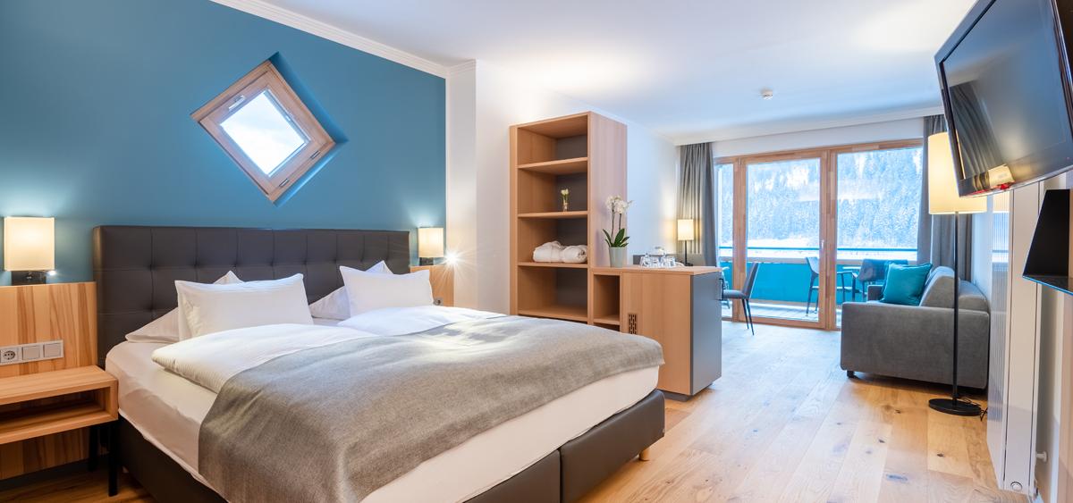 Appartement Seelicht Elternschlafzimmer