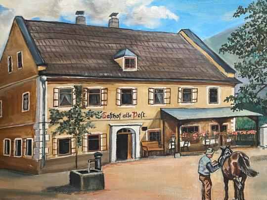 Alte Post ca 1930 BILD 1