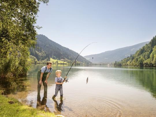 Fischen Vater Sohn Fischen Vater Sohn