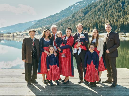 Familie Palle mit 4 Generationen