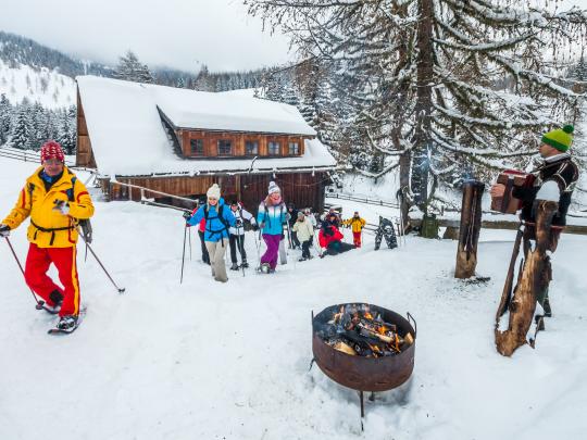 10 Schneeschuhwandern © Mathias Prägant